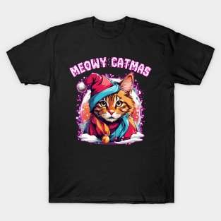 meowy catmas T-Shirt